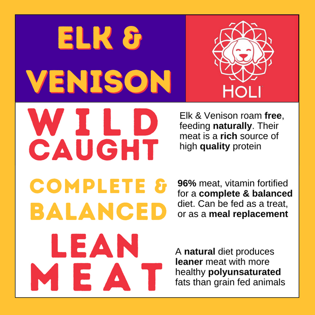 Elk/Venison Dog Food Topper