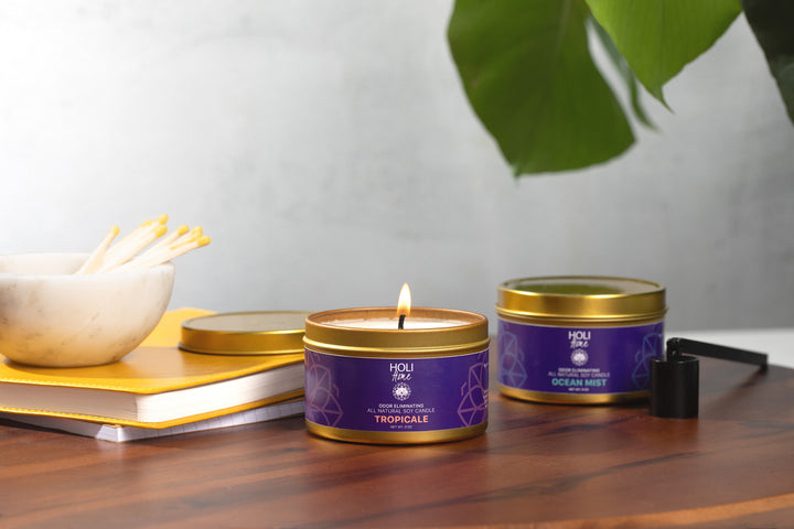 All Natural Soy Wax - Pet Odor Eliminator Candle