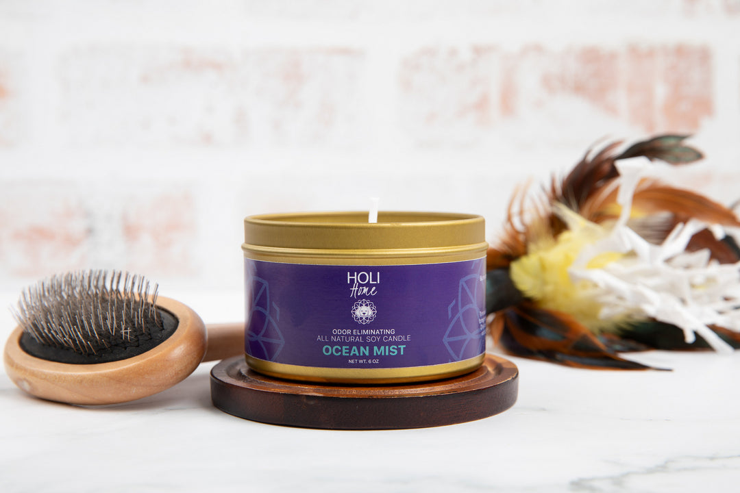 All Natural Soy Wax - Pet Odor Eliminator Candle