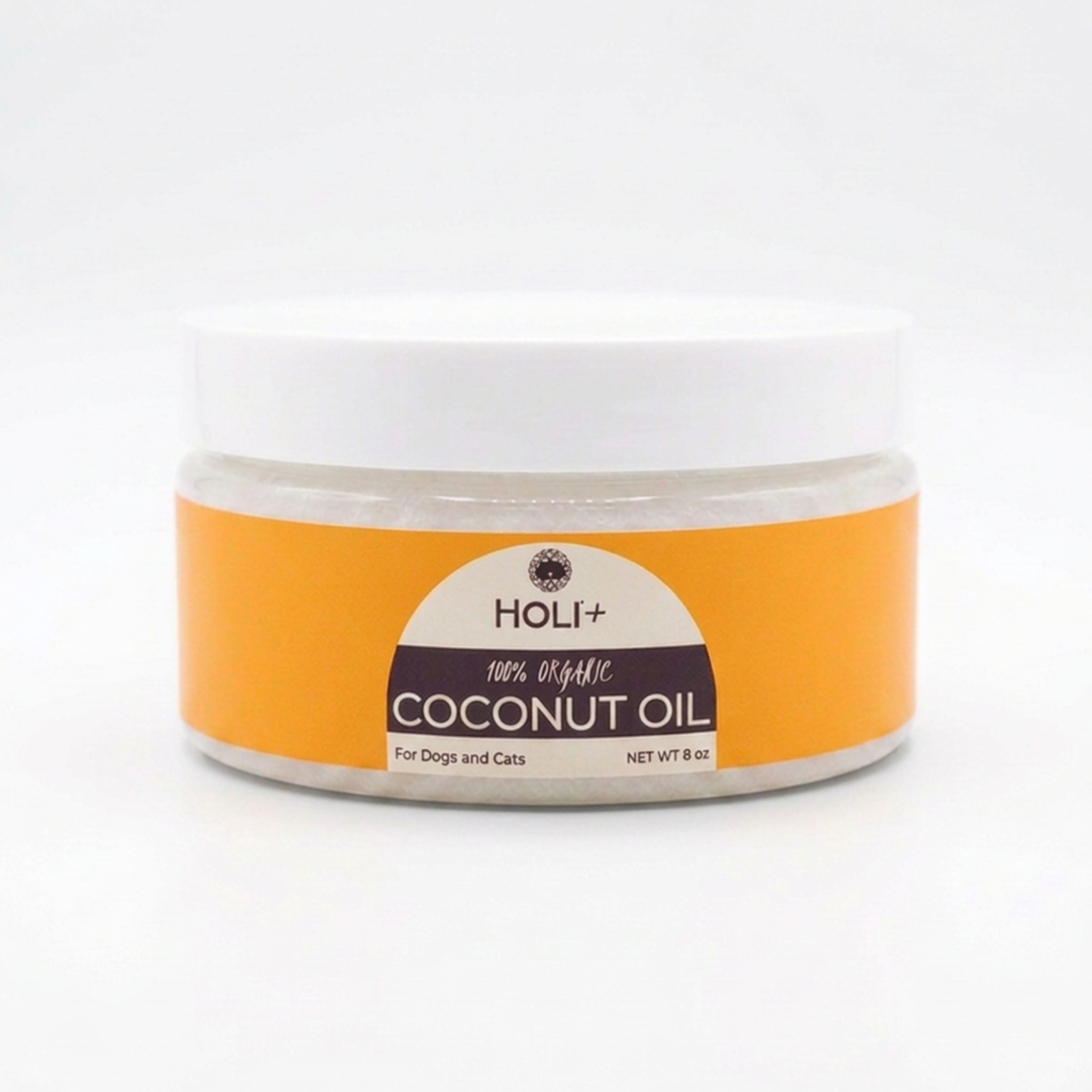 100% Organic Virgin Coconut Oil for Dogs & Cats