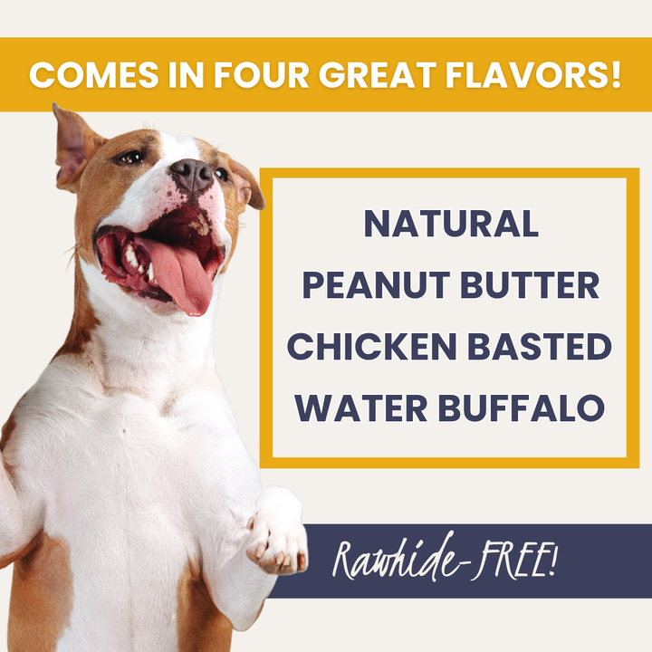 Beef Cheek Chips 4"x4" | Natural Dog Chews | Pack of 5
