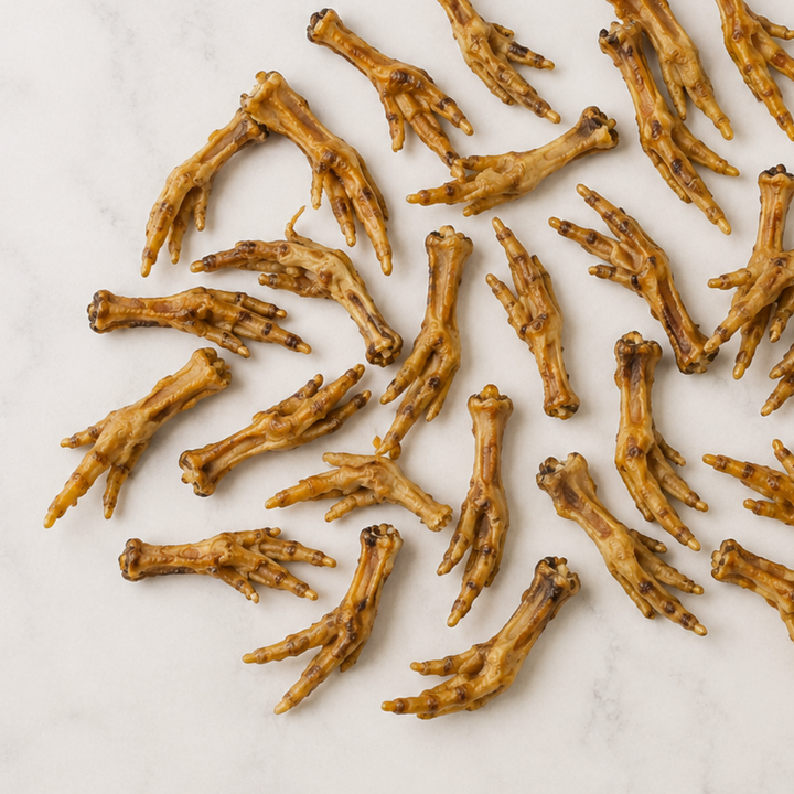 Dehydrated Chicken Feet - 25 Ct.