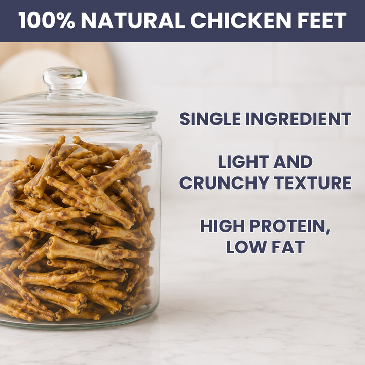 Dehydrated Chicken Feet - 25 Ct.