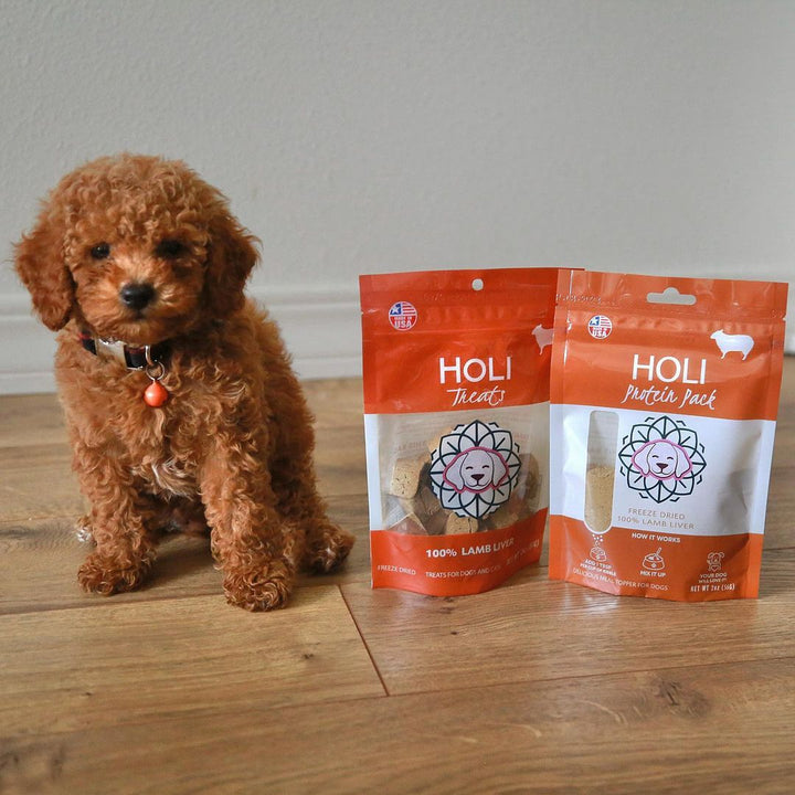 Lamb Liver Dog Food Topper - Freeze Dried - Single Ingredient