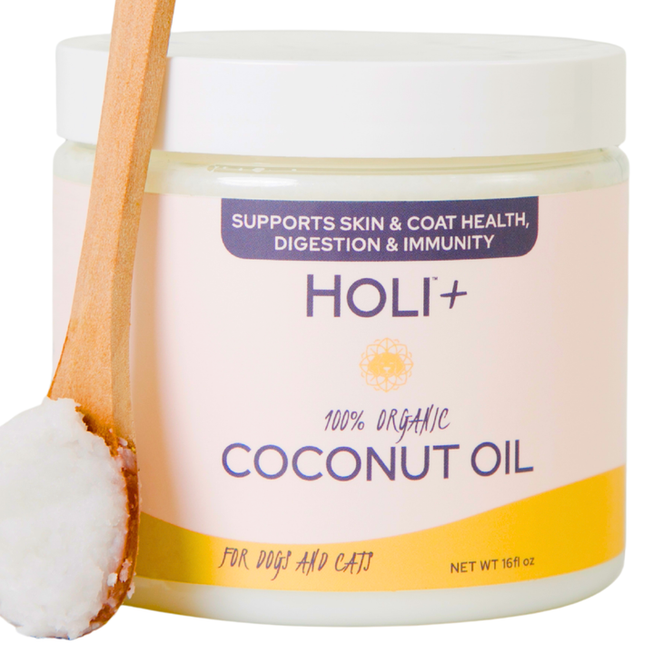 100% Organic Virgin Coconut Oil for Dogs & Cats – 16oz