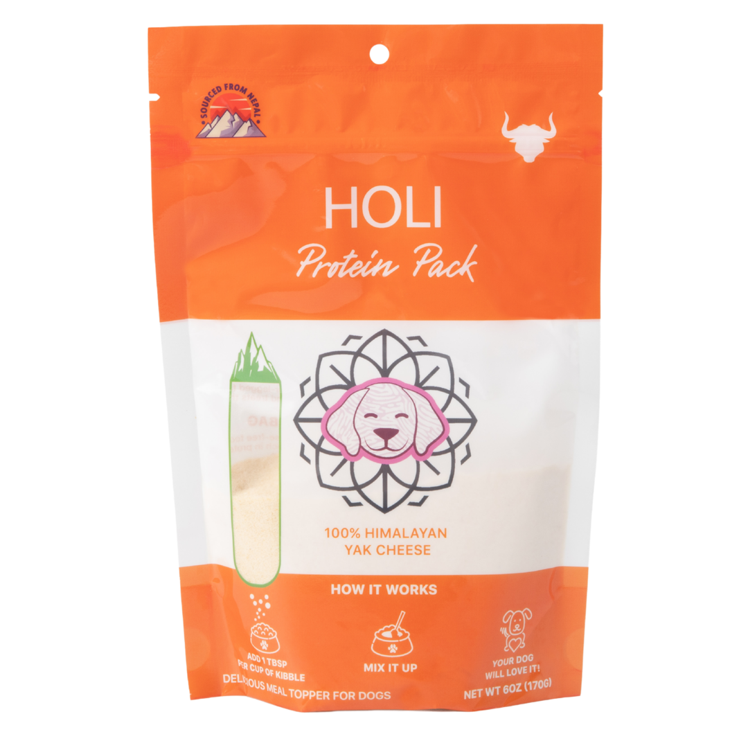 FeedHoli Dehydrated Himalayan Yak Cheese Dog Food Topper