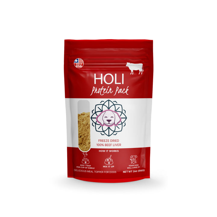 Beef Liver Dog Food Topper